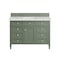 James Martin Vanities Brittany 48in Single Vanity, Smokey Celadon w/ 3 CM Ethereal Noctis Top 650-V48-SC-3ENC - alternate 2